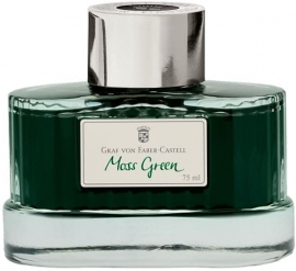 Купить Чернила Graf von Faber-Castell Moss Green (водостойкие, моховые зеленые, 75 мл) в интернет магазине в Киеве: цены, доставка - интернет магазин Д.Магазин