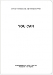Блокнот Hod.Brand «You can» New А5 в крапку