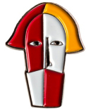 Значок на одяг Inspired by UA «Голова селянина» (Колекція Казимира Малевича)