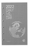 Вставка «Ежедневник на 2022 год» в органайзеры формата Pocket (InTempo, Filofax)