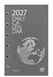 Купить Вставка «Ежедневник на 2027 год» в органайзеры формата Pocket (InTempo, Filofax) в интернет магазине в Киеве: цены, доставка - интернет магазин Д.Магазин