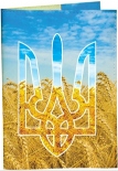 Обкладинка на військовий квиток Just Cover "Герб Пшениця"