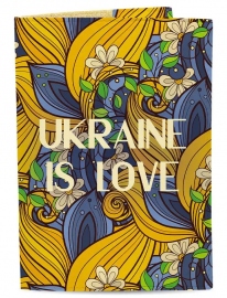 Купить Обложка для паспорта Just Cover "Ukraine is Love" в интернет магазине в Киеве: цены, доставка - интернет магазин Д.Магазин