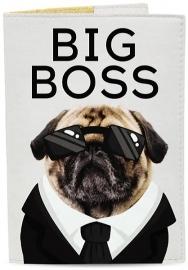 Купить Обложка для паспорта Just Cover "Big Boss" в интернет магазине в Киеве: цены, доставка - интернет магазин Д.Магазин