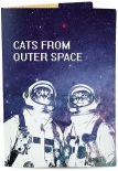 Обкладинка для паспорта Just Cover "Cats From Outer Space"