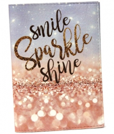 Купить Обложка для паспорта Just Cover "Smile Sparkle Shine" в интернет магазине в Киеве: цены, доставка - интернет магазин Д.Магазин