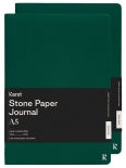 Набір зошитів Karst Journal в лінію/нелінований (середній, лісовий зелений)