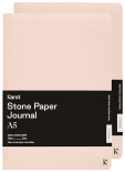 Набір зошитів Karst Journal в лінію/нелінований (середній, рожева півонія)