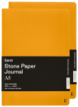 Набір зошитів Karst Journal в лінію/нелінований (середній, куркума)