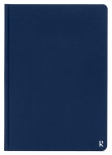 Блокнот Karst Classic в клітинку (середній, темно-синій)