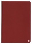 Блокнот Karst Classic в клітинку (середній, піно-бордо)