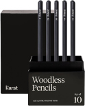 Набір бездеревних олівців Karst Woodless (сірі, 10 штук)