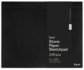 Купить Скетчбук Karst Sketchpad (25 x 20,5 см, черный) в интернет магазине в Киеве: цены, доставка - интернет магазин Д.Магазин