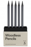 Набор бездревесных карандашей Karst Woodless (серые, 5 шт.)