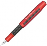 Чорнильна ручка Kaweco AC Sport Red (алюміній та карбон, червона, перо F)