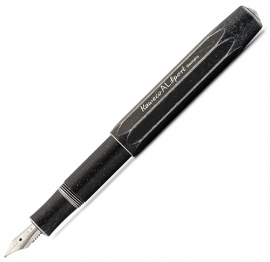 Купить Перьевая ручка Kaweco Al Sport Stonewashed (алюминий, черная, перо F) в интернет магазине в Киеве: цены, доставка - интернет магазин Д.Магазин