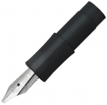 Змінне перо Kaweco Calligraphy Black (сріблясте, перо 1,5 мм, чорний корпус)