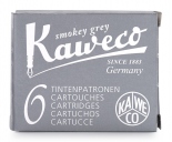 Набір картриджів для чорнильних ручок Kaweco (cірого кольору, 6 шт.)