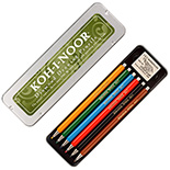Набір цангових олівців KOH-I-NOOR Diamond Pencils (2 мм, 6 кольорів)