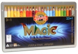 Набор разноцветных карандашей KOH-I-NOOR Magic (24 карандаша)