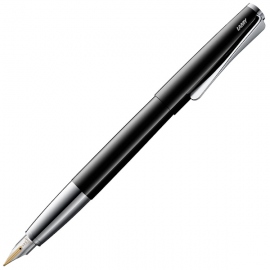 Купить Перьевая ручка Lamy Studio Pianoblack (сияющая черная, перо F) в интернет магазине в Киеве: цены, доставка - интернет магазин Д.Магазин
