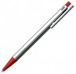 Кулькова ручка Lamy Logo (хром/червоний, 1,0 мм)