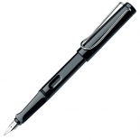Чорнильна ручка Lamy Safari (чорна, перо F)