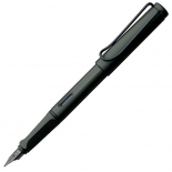 Перьевая ручка Lamy Safari (матовая черная, перо F)