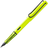 Чорнильна ручка Lamy Safari Neon Yellow (неонова жовта, перо F)