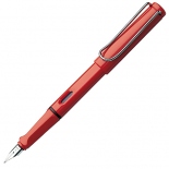 Чорнильна ручка Lamy Safari (червона, перо F)