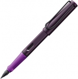 Чорнильна ручка Lamy Safari Violet Blackberry (фіолетова/ожинова, перо M)