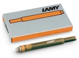 Набор чернильных картриджей Lamy T10 (бронзовый, 5 штук)