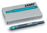 Набор чернильных картриджей Lamy T10 (голубой, 5 штук)