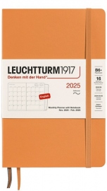 Купить Ежемесячник Leuchtturm1917 2025 на 16 месяцев (B6+, абрикосовый, мягкая обложка) в интернет магазине в Киеве: цены, доставка - интернет магазин Д.Магазин