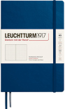 Блокнот Leuchtturm1917 Indigo в крапку (середній, індиго)