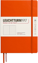 Купить Блокнот Leuchtturm1917 Pumpkin в точку (средний, тыквенный) в интернет магазине в Киеве: цены, доставка - интернет магазин Д.Магазин