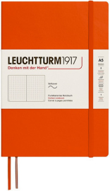 Купить Блокнот Leuchtturm1917 Pumpkin в точку (средний, тыквенный, мягкая обложка) в интернет магазине в Киеве: цены, доставка - интернет магазин Д.Магазин