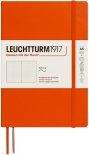 Блокнот Leuchtturm1917 Pumpkin в крапку (середній, гарбузовий, м’яка обкладинка)