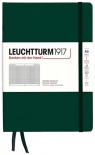 Блокнот Leuchtturm1917 Natural Colours в клітинку (середній, лісовий зелений)