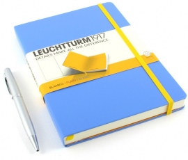 Блокнот Leuchtturm1917 BiCOLORE среднего формата (васильково-желтый) ― Д.Магазин