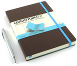 Блокнот Leuchtturm1917 BiCOLORE среднего формата (коричнево-бирюзовый)