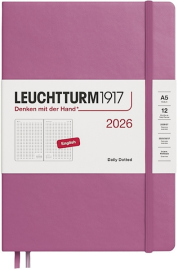 Купить Ежедневник Leuchtturm1917 на 2026 год (А5, приглушенный розовый, в точку) в интернет магазине в Киеве: цены, доставка - интернет магазин Д.Магазин