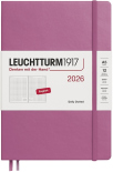 Щоденник Leuchtturm1917 на 2026 рік (А5, приглушений рожевий, в крапку)