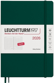 Купить Ежедневник Leuchtturm1917 на 2026 год (А5, лесной зеленый, в точку) в интернет магазине в Киеве: цены, доставка - интернет магазин Д.Магазин