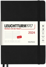 Купить Ежедневник Leuchtturm1917 на 2024 год (А5, черный) в интернет магазине в Киеве: цены, доставка - интернет магазин Д.Магазин