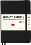 Щоденник Leuchtturm1917 на 2024 рік (А5, чорний)