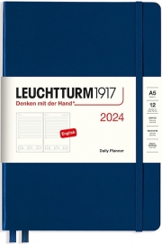 Купить Ежедневник Leuchtturm1917 на 2024 год (А5, темно-синий) в интернет магазине в Киеве: цены, доставка - интернет магазин Д.Магазин