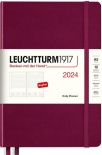 Щоденник Leuchtturm1917 на 2024 рік (А5, винний)