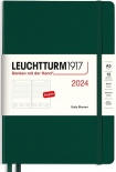 Щоденник Leuchtturm1917 на 2024 рік (А5, лісовий зелений)