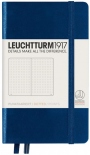 Блокнот Leuchtturm1917 в крапку (кишеньковий, темно-синій)